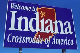 Interstate 80 west / interstate 94 west at exit 160: Ib0715 Welcome Sign Indiana State Welcome Indiana Crossroads America Wirepoints