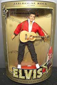 Elvis Presley Jailhouse Rock Doll In Display Box Elvis New Barbie Dolls Jailhouse Rock Elvis presley 'jailhouse rock doll title: