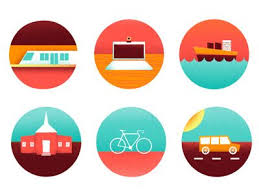 Brandon Land Avec Images Pictogramme Graphisme Affiche Picto