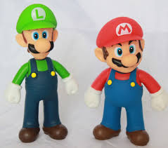 See more ideas about cake, mario cake, super mario cake. Super Mario Brothers Bros 5 Action Figure Mario Luig