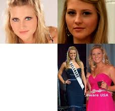 Miss Delaware Teen USA titleholders competing in Miss
