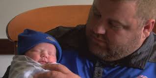 Local dad barely dodges SETX flooding to see birth of first son