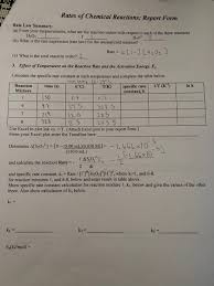 Apr 27, 2014 · you measure the rate by determining the concentration of a component at various times. Rates Of Chemical Reactions Plz Help How Do I Find Chegg Com