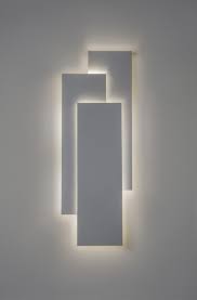 Led Wandleuchte Edge Weiss Wandleuchte Treppenhaus Beleuchtung Wandbeleuchtung