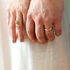 Half Round Band 4mm In 2020 Rose Gold Engagement Ring Vintage Wedding Ring Finger Wedding Rings