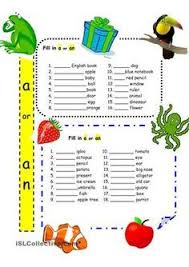 An Easy Worksheet For Beginners To Practice The Correct Usage Of A And An One Of Th Grammar Worksheets English Grammar Worksheets English Lessons For Kids