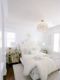 The golden color scheme, lavish headboard, ruffled and draped window treatments, ornate ceiling fixture, and curved, elaborate lines of the furniture all harken back to the style's origins in the 1930s. 49 Glamorous Bedroom Design Ideas Digsdigs