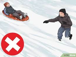 Works on nearly any surface! How To Go Sledding With Pictures Wikihow
