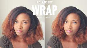 Roller sets have many benefits such as curling hair, stretching hair, and providing a natural way to achieve great hairstyles without heat manipulation. Fail Or Nah Roller Wrap Set Natural Hair Youtube
