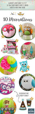 Find 50s theme party decorations at the lowest price guaranteed. Whooo S Birthday Is It 37 Owl Birthday Party Ideas Worth Hooting Over