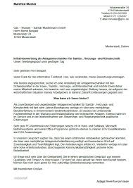 Bewerbung Anlagenmechaniker Fur Sanitar Heizungs Und Klimatechnik Ungekundigt Berufserfahrung Sofort Download