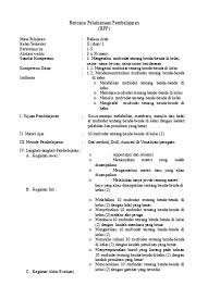 Ada yang semester 1 nya tidak? Rpp B Arab Kelas 2 Smt 1