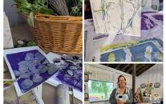 Print Making Workshop: Create Unique Lavender Inspired Monoprints