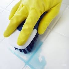 Now sprits the cleanser on the dirty grout and let it sit for minimum an hour. How To Clean Floor Grout Without Scrubbing