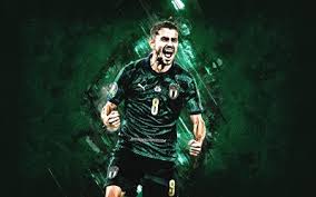 Jorge luiz frello filho cavaliere omri (born 20 december 1991), known as jorginho, is a professional footballer who plays as a midfielder for premier league club chelsea and the italy national team. Download Wallpapers Jorginho Italy National Football Team Portrait Italian Football Player Midfielder Italy Football Jorge Luiz Frello Filho Green Stone Background For Desktop Free Pictures For Desktop Free