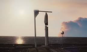 Booster 4 rolled to the launch site amid much fanfare on august 3rd and is now in position to be lifted onto the launch table by frankencrane, the enormous crane spacex has been using to build the launch integration tower. Spacex S Falcon Rockets Might Need A Giant Tower On Wheels For Us Military Launches Forcar Concepts