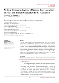 Klik tombol di bawah ini untuk pergi ke halaman website download subtitle film frozen ii (2019).jika link rusak atau tidak dapat di download mohon segera menghubugi admin di line: Pdf Critical Discourse Analysis Of Gender Representation Of Male And Female Characters In The Animation Movie Frozen