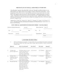 Assessment should include an examination consisting of a pertinent clinical history, behaviors that might impact physical. Positive Behavior Support Case Study