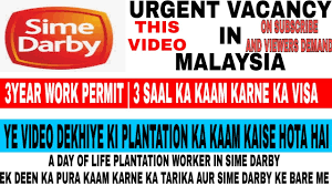Sime darby turns 110 in 2020. Job In Malaysia Sime Darby Vacancy For Indian Malaysia Work Visa Ecr And Ecnr Both Can Apply Youtube
