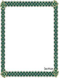 4 Strand Celtic Braided Frame Pendidikan Dasar Bingkai Desain