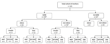 Flow Chart Of Mothers Enrolled In The Pogo Study Gdm Was