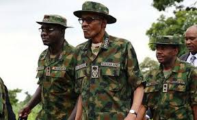 Nigerian armed forces are divided into three service branches: Buhari Restates Confidence In Nigerian Army Assures Of More Support