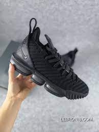 100% original quality guarantee, lowest price and fast shipping. New Nike Lebron James Lbj 16 James 16 All Black Super Deals Lebron James Shoes Free Shipping Nike Lebron James Shoes James Shoes