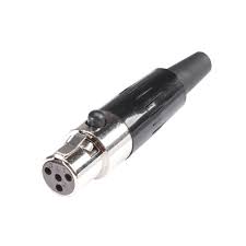 Top gear at low prices and free shipping Sommer Cable Shop Hicon Mini Xlr 4 Pole Metal Soldering Female Connector Gold Plated Contact S Straight Nickel Coloured Purchase Online