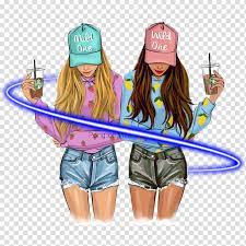 This is the card for them. Wallpaper Bestie Cute 3 Bff Drawings Novocom Top