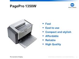 The download center of konica minolta! Konica Minolta Printing Solutions Europe B V Pagepro 1350w Product Presentation Version 12 Ppt Download