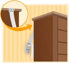 Install Furniture Restraints On Your Furniture To Prevent Tip Over Injuries Furniture Anchors Furniture Straps Furniture Wall Straps