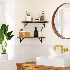 Get deals & offers on wall rack designs online which will elevate the decor of your house. Home Decor Accents Kitchen Corner Shelf Wall Mounted Decoration Shelves For Bathroom Homemaxs Corner Floating Shelves Rustic Wood Corner Shelves Rustic Gray Bedroom Living Room Set Of 2 Corner Shelves For Wall