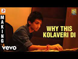 3 - Why This Kolaveri Di Making Video | Dhanush, Shruti | Anirudh - YouTube