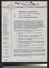 Memo by Lester B. Granger.