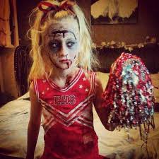 The day of the dead is a widely celebrated holiday and has a distinctive style of makeup that is traditionally associated with the holiday. Dead Cheerleader Halloween Makeup Ideas Novocom Top