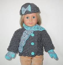 Very hard to find as the largest doll i have found is 18. Sweater Of The Month November
