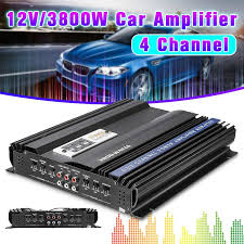 Car amplifiers, just like home stereo amplifiers, are all designed with a similar fundamental class which just means how they fundamentally operate to generate boosted audio signals that drive speakers. 2000w Class Ab 4 Channel Metal High Power Car Stereo Audio Mp3 Amplifiers 12v Car Audio Amplifiers Vehicle Electronics Gps