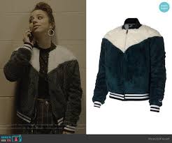 Moe S Colorblock Bomber Jacket On Trinkets Blazer Jackets For Women Tv Clothes Bomber Jacket