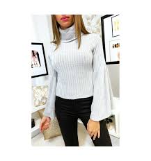 I have the following layout on a page (with bootstrap 3.2.0): Gray Ribbed Turtleneck Sweater With Wide Sleeves