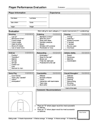 For any statements that you rated as average through unacceptable, please comment and/or make. Player Evaluation Form Fill Out And Sign Printable Pdf Template Signnow