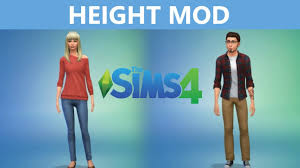 This sims 4 trick can . The Sims 4 Mod Height Slider And Shorter Teens Sims Online