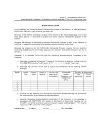 Following is a template of such board resolution, you may refer while drafting. Board Resolution Template 6 Free Templates In Pdf Word Excel Download