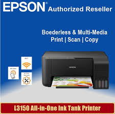 Multifunctional inkjet color epson l3150 ciss, retea, wireless, a4 în stoc. Local Warranty Epson Ecotank L3150 All In One Ink Tank Printer Singapore