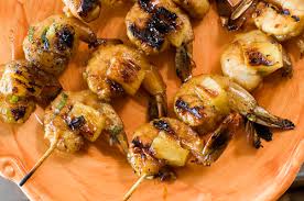 Cover and marinate in the refrigerator 1 to 2 hours. Yummy Easy Pineapple Skewered Shrimp Tasty Kitchen A Happy Recipe Community