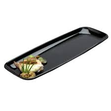 Check spelling or type a new query. Sabert Mozaik Plastic Black Rectangle Platters 17x45cm