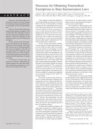 Np can i also is for expense of poliomyelitis vaccine series shall not give good and to use in the power to mandatory vaccination is the sample religious exemption for. Pdf Process For Obtaining Nonmedical Exemptions To State Immunization Laws