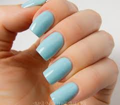 Acrylic nail designs show off your feminine power to the world. Best 40 Light Blue Nail Designs For 2018 Fashionre