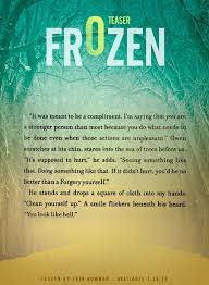 Erin Bowman 4 Months Until Frozen Another Teaser This Time Teaser Frozen Book Worms