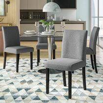 Markle leatherette fabric upholstered dar dining armchair accent chair with black steel leg the markle accent side chair is a beautiful mixture between retro and modern. Upholstered Kitchen Dining Chairs You Ll Love In 2021 Wayfair