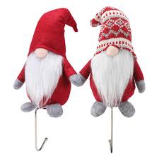 Sale elf stockings, christmas stocking embroidered with name or initials. Oufini Stocking Holders For Fireplace Stocking Hangers For Fireplace Christmas Stocking Holders Fireplace Hooks For Stockings Christmas Gnome Stocking Hooks For Fireplace Gnome Christmas Decorations Buy Online In Antigua And Barbuda